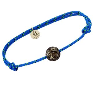 Bracelet homme perle de Tahiti gravée et or 18K