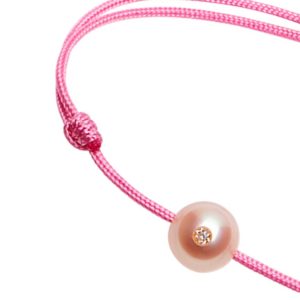 Bracelet perle de culture et diamant - JDL Paris by Jessie Lemaire