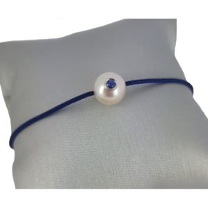 pacific monoï +. perle de culture et saphir bleu JDL Paris