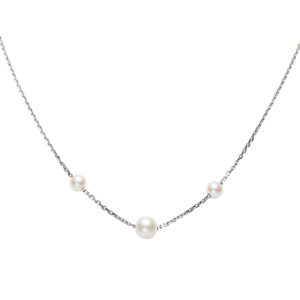 Collier JOLIES PERLES chaîne or 18K perles d'Akoya JDL Paris