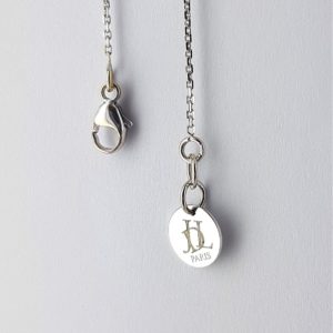 Système de fermeture or blanc 18K - JDL Paris