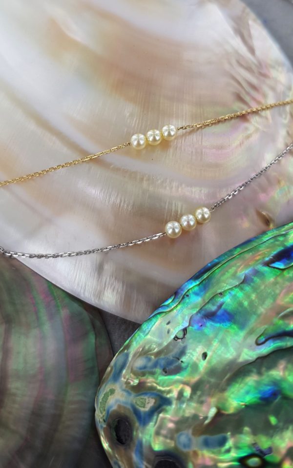 Trio Sublime - Bijou fin avec perles de culture - JDL Paris by Jessie Lemaire