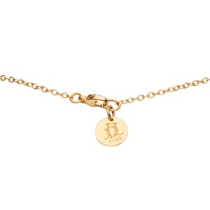 Ma perle de vie - fermoir collier Dorothée Dutheil & Jessie Lemaire - croix égyptienne, perle et or 18K