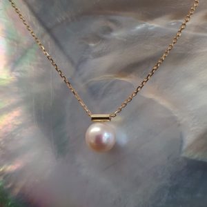 Collier or et perle original - JDL Paris