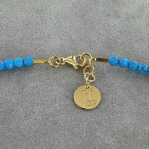 Or et turquoise JDL Paris
