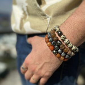 Bracelets homme pierres et perles de Tahiti